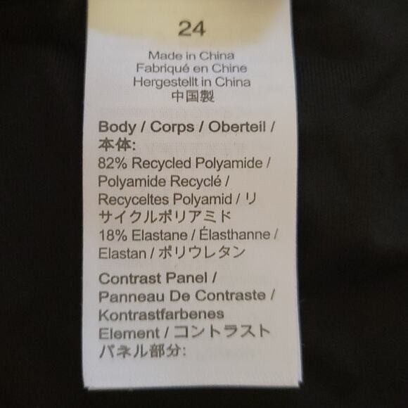 NWT J.Crew Racer Back Swimsuit Beachy Swim Poolside Vacation Cruise Plus‎ SZ 24 - Picture 9 of 10